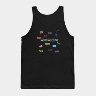 Pronoun Professional Tank Top